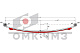 Лист №2 Рессора задняя для Mercedes-Benz Sprinter 509-519, Volkswagen Crafter 3 листа